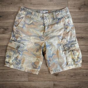 Men's Baggy Camouflage Cargo Shorts